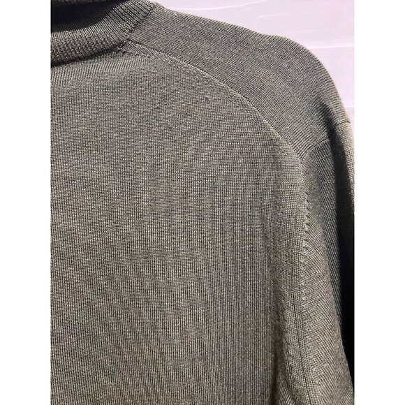 Untuckit Merino Wool 1/4 Zip Pullover - Size L - Picture 4 of 4